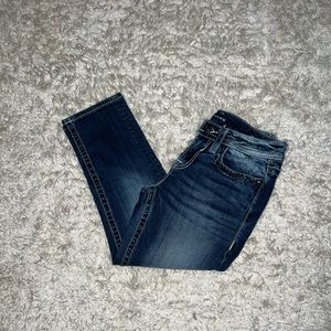 Women’s Vigoss Heritage Fit stitched denim capri size 4 length 21